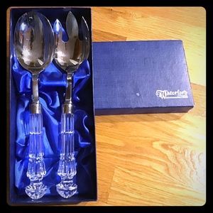 Waterford Crystal 2-Piece Salad Server Set